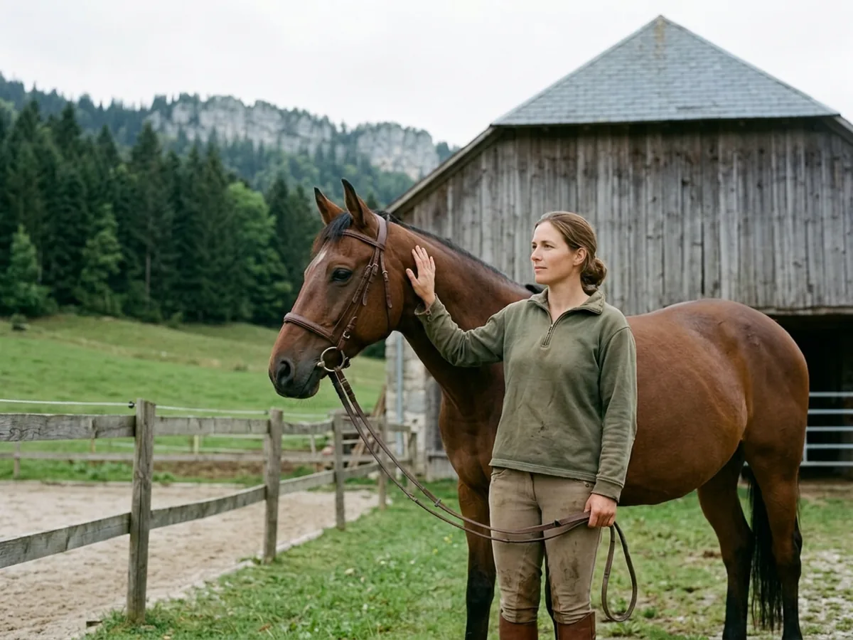 Cours d'équitation à Vaulx, Haute-Savoie